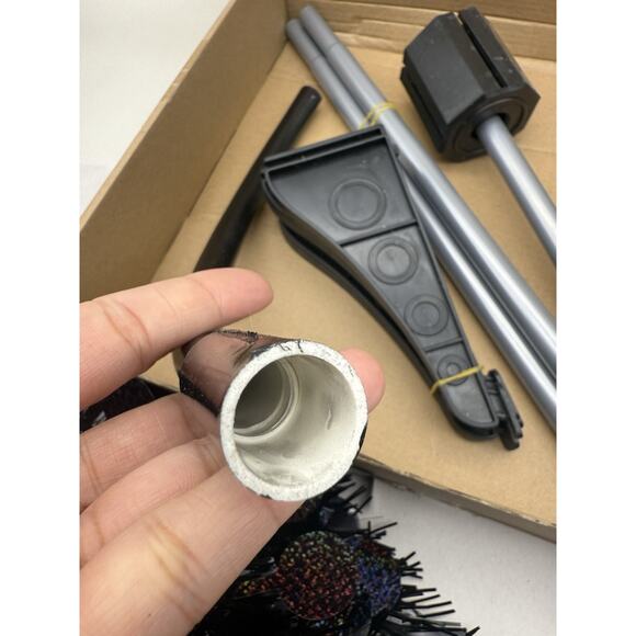 5 ft Black Curved Top Halloween Tree Artificial Crooked Neck Hinged Spruce *read - Picture 15 of 16